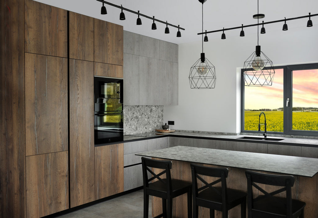 Industrial Kitchen with Island – Lithuania